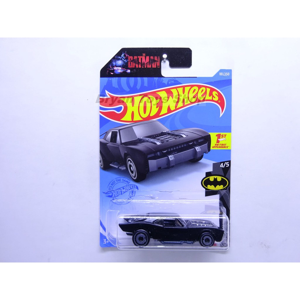 Hot Wheels The Batman Batmobile 4/5 Hitam