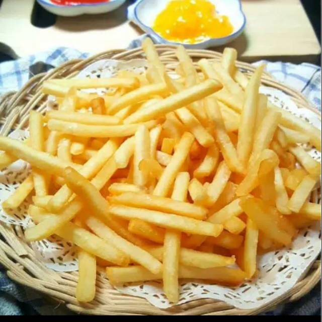 

Kentang goreng beku shoestring 7mm 500gram French fried Frozen food
