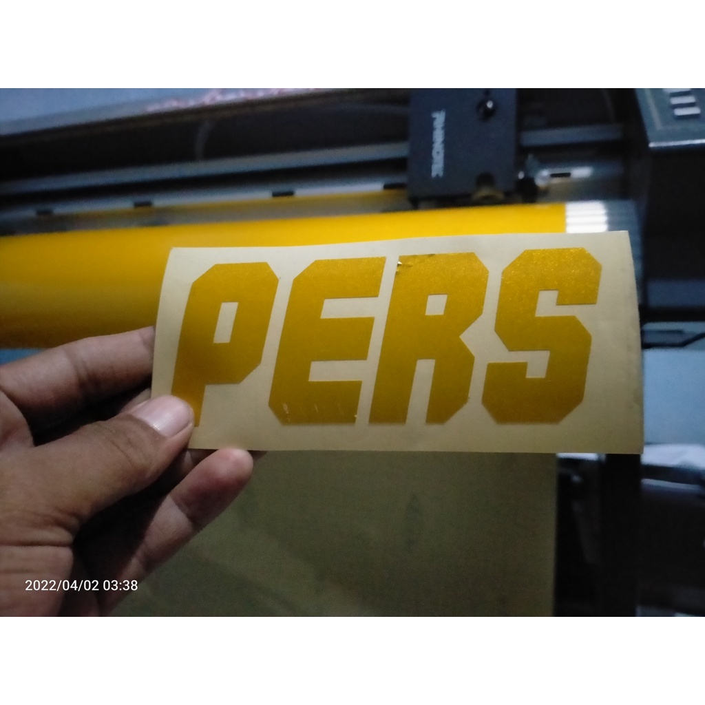

Stiker Cutting Pers