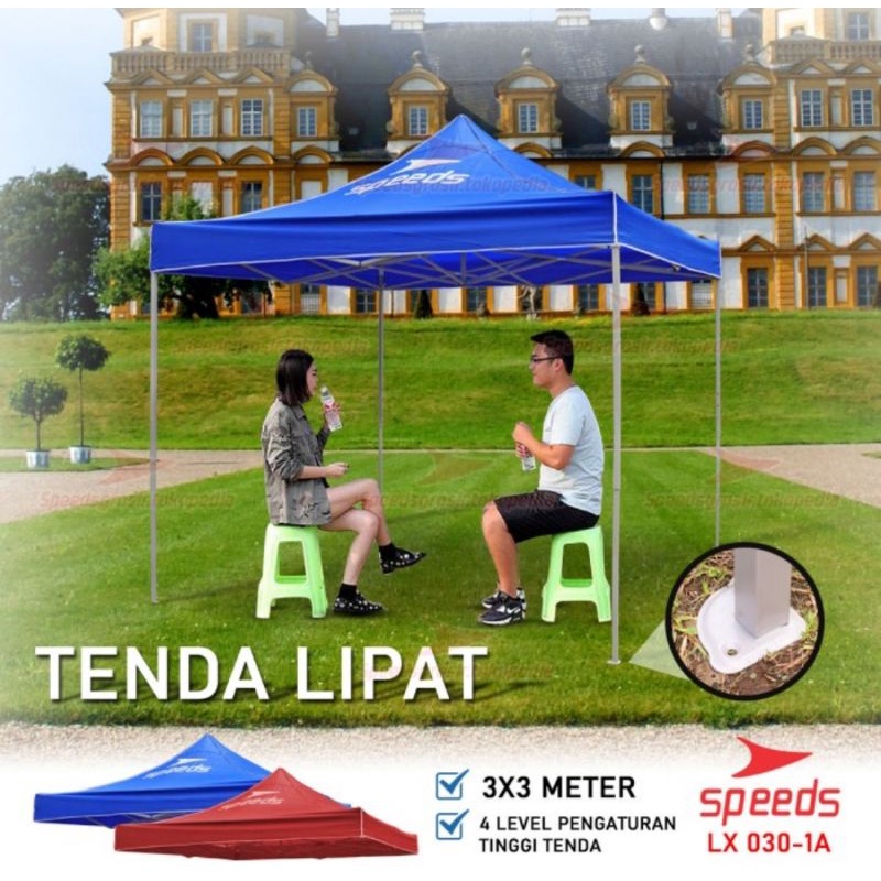 Tenda jualan tenda Bazar event pameran tenda lipat portable 3x3m