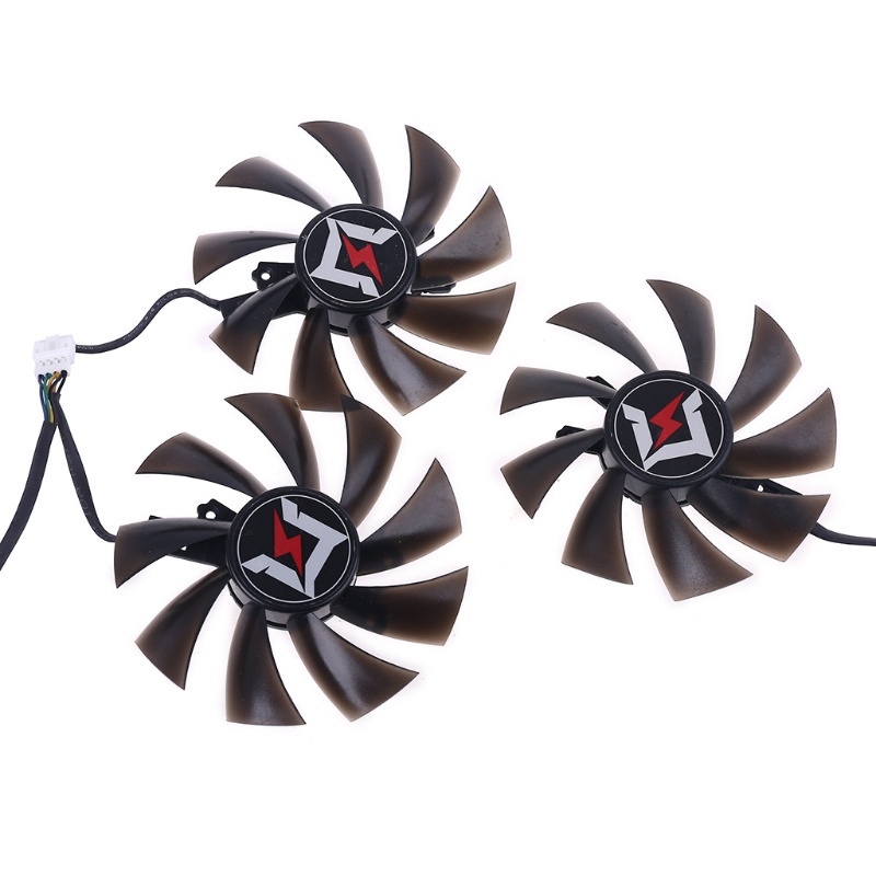 Bt 3pcs 87mm DC12V Graphics Card Cooling Fan Untuk Gainward GeForce Rtx206020 Kartu Video Super