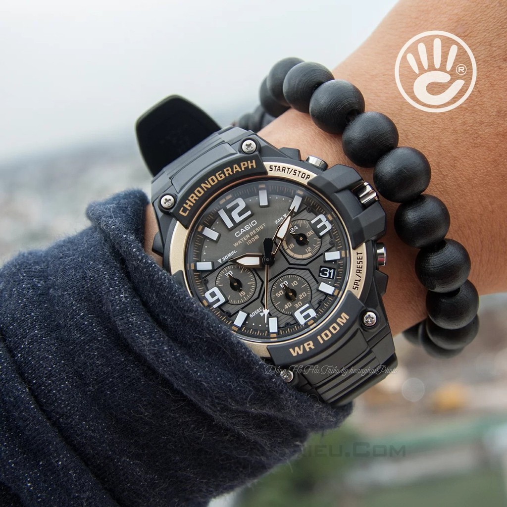 JAM TANGAN PRIA CASIO MCW-100H-9A2 CHRONOGRAPH ORIGINAL GARANSI RESMI