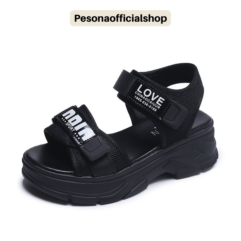 COD POS 2108 Sandal Gunung Tali Strap Sandal Wanita Import Premium