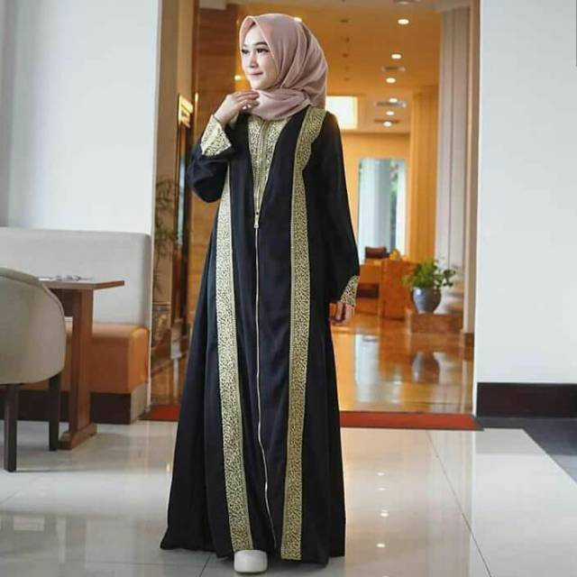 Abaya bordir Abaya hitam Abaya Arab gamis Abaya Turkey Gamis Abaya Bordir gamis Abaya hitam