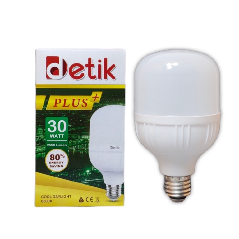 DETIK Plus Lampu LED Capsule 30 Watt - Cahaya Putih