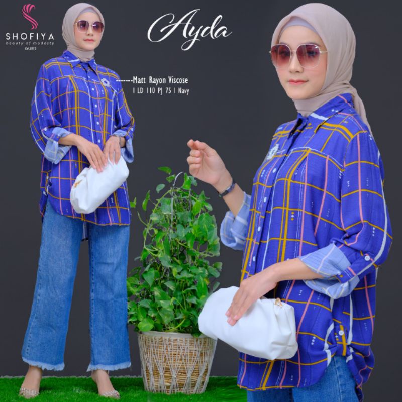 Ayda Tunik / Tunik Remaja / Tunik Rayon / Tunik Premium by Shofiya