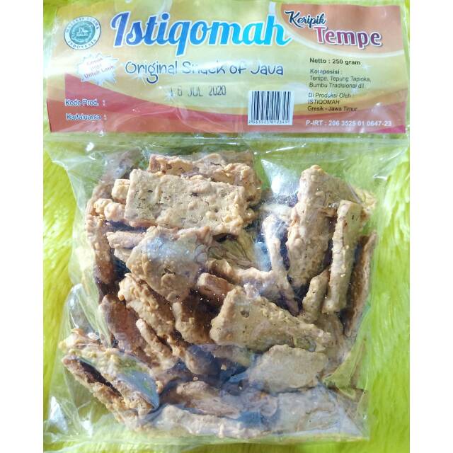 

Keripik tempe-250gr-gurih-renyah-snack murah-enak-tidak bikin batuk