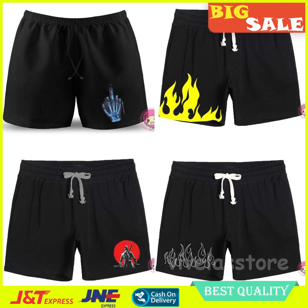 Boxer Black Motif White Fire / Boxer Pria Polos BabyTerry / Celana Pendek Pria Distro BEST SELLER 1 - BOXER PRIA WANITA| CELANA DALAM PENDEK KOLOR BOXSER PANTAI BAHAN KATUN BOKSER DISTRO SURFING PREMIUM PANTAI SANTAI RENANG COWOK PRIA WANITA CEWEK LAKI