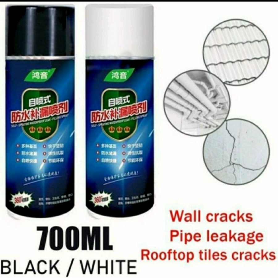 BELLA - SPRAY AJAIB ANTI BOCOR 700ML SEMPROTAN WATERPROOF | REPAIR WALL CRACK | PENUTUP KEBOCORAN INSTANT