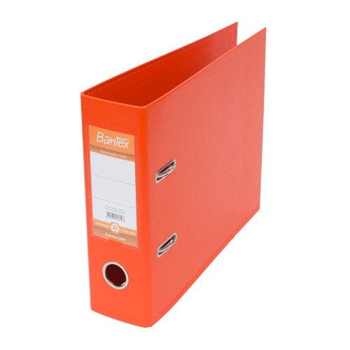 

[Zada] Bantex Lever Arch File Ordner Plastic A5 Kwitansi 7cm Orange1453 12