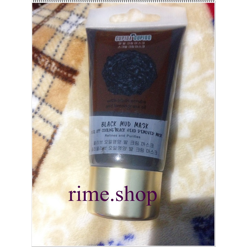 [PRELOVED 70%] DIKIRIM DARI BEKASI Esene Cupida Cupido Black Mud Mask (80ml) - Menghilangkan Komedo