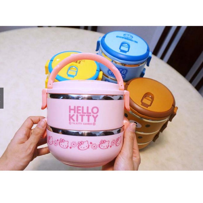 Rantang 2 Susun Karakter