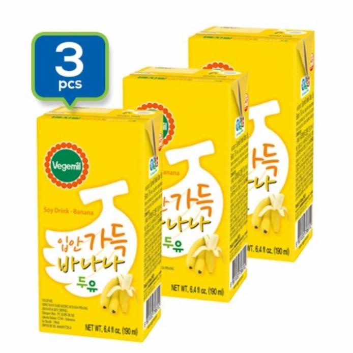 

VEGEMIL BANANA SOYMILK 190ML