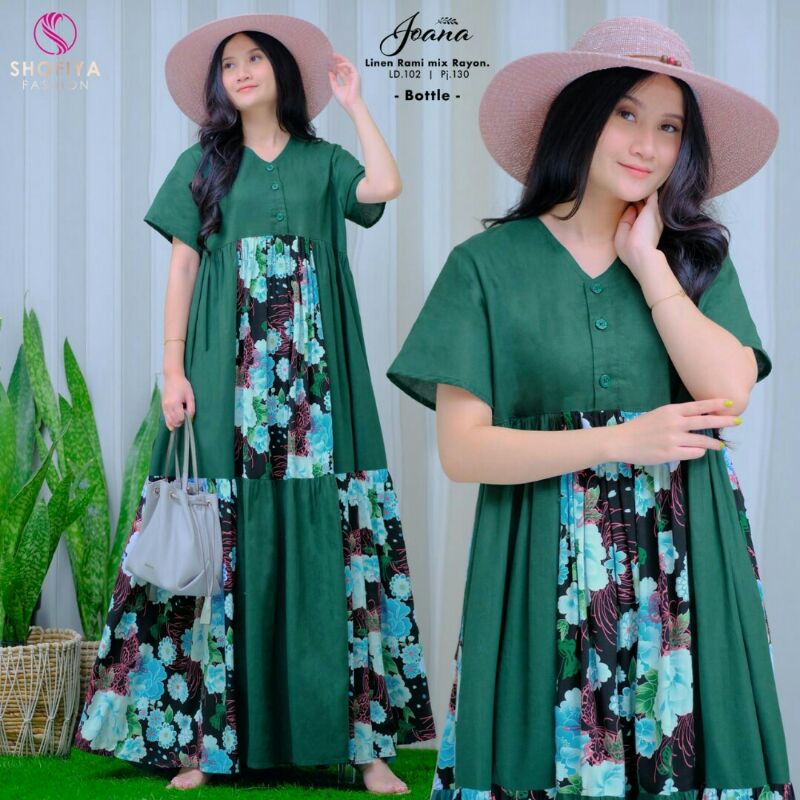 JOANA Midi Dress Ori by Shofiya