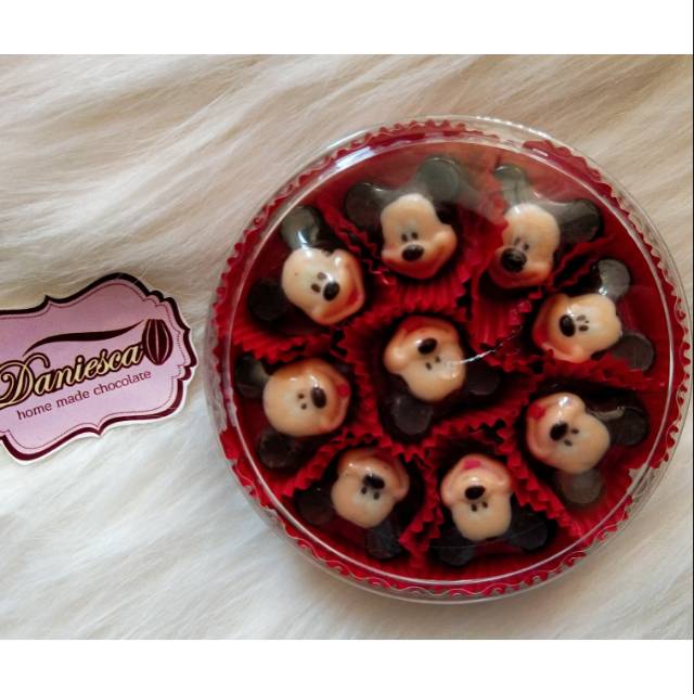 

.CTB coklat karakter mickeymouse lucu unik enak halal ( DS BGR )