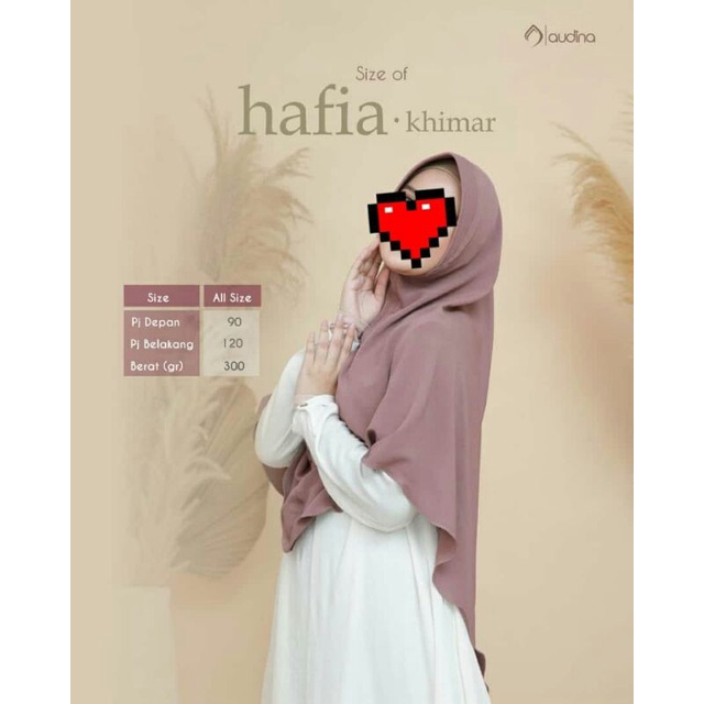 Hafia Khimar By Audina