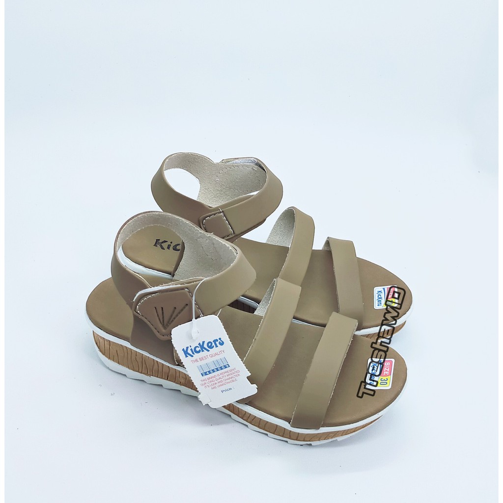 Sendal Anak Perempuan Wedges/Hak Kickers  Best Seller