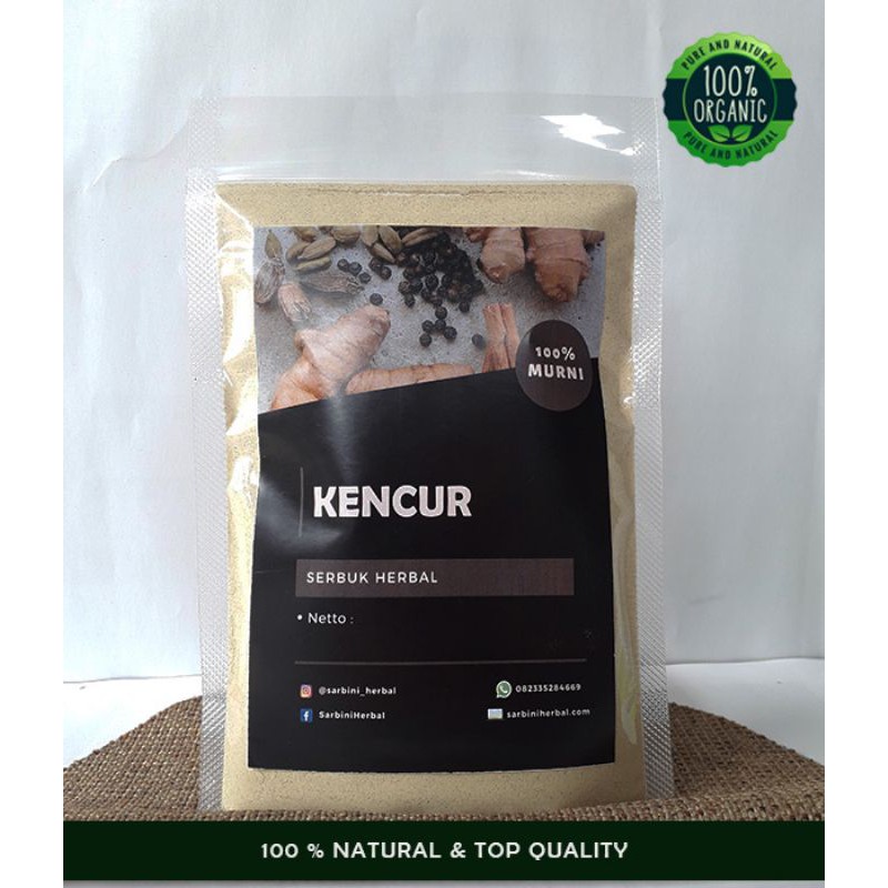

Bubuk Kencur 1000 gram 100% tanpa bahan campuran dan dijamin murni / Serbuk Kencur 1 kg