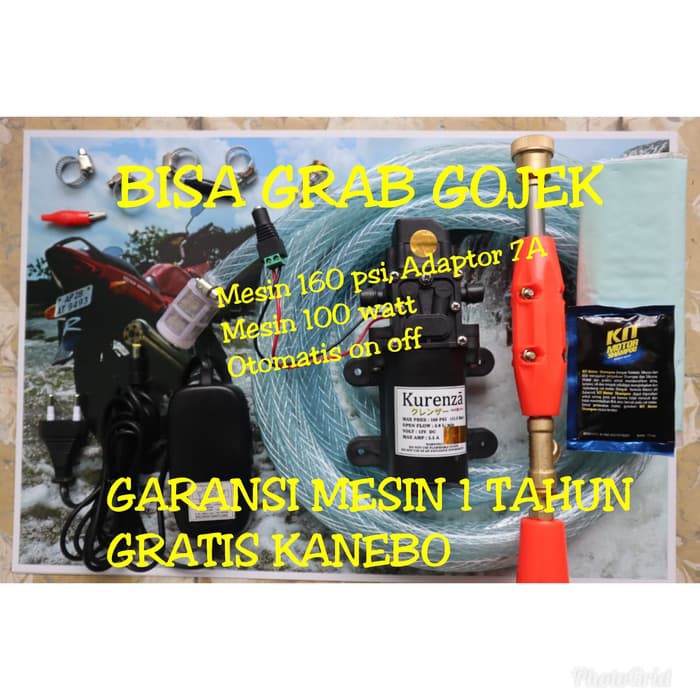 POMPA AIR CUCI MOTOR MOBIL - CUCI AC MINI STEAM - MESIN POMPA STEAM