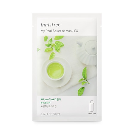 Innisfree My Real Squeeze Mask EX Green Tea