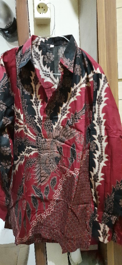 [ Bisa Cod ] Kemeja Batik Lengan Panjang Kondangan Navy Series By Batikid