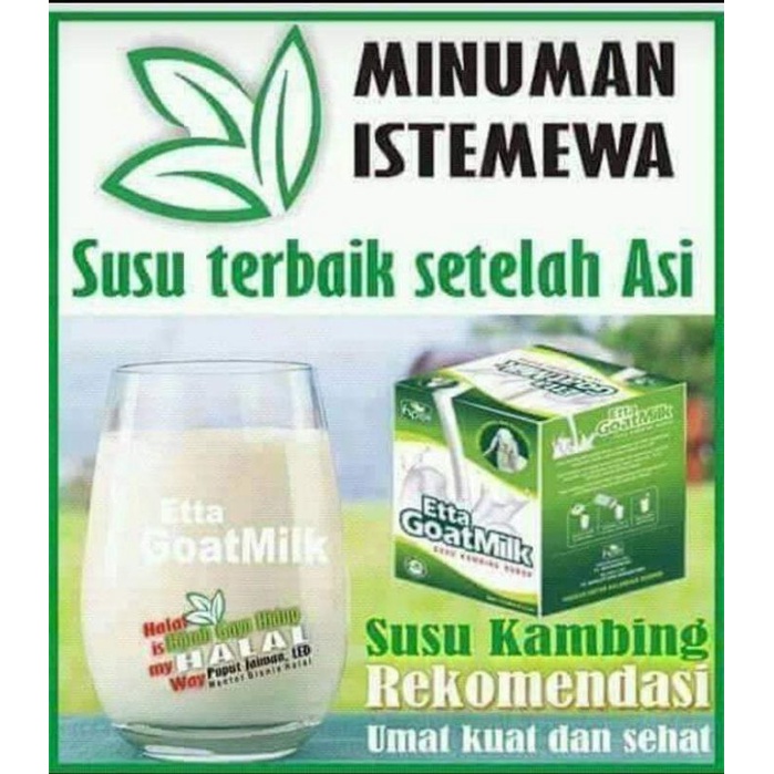 

Susu kambing ettawa
