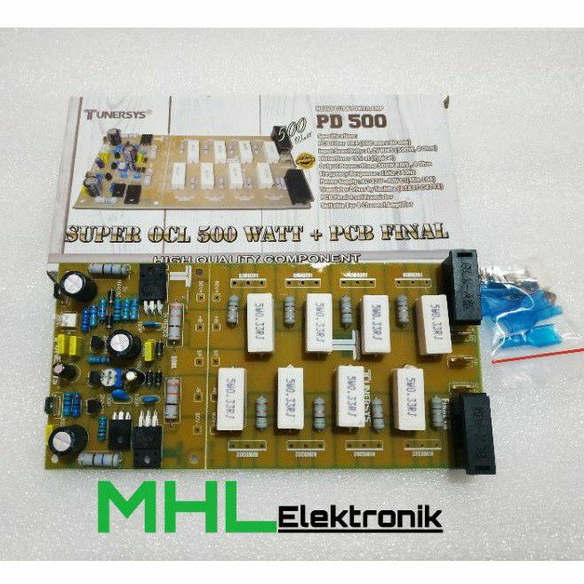 Jual Kit Power Amplifier SOCL 504 Plus Line Final 4 Set Tansistor Final