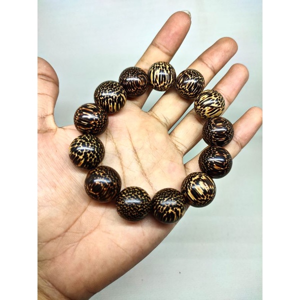 Gelang Kayu Liwung Super Size 17mm Kualitas Super