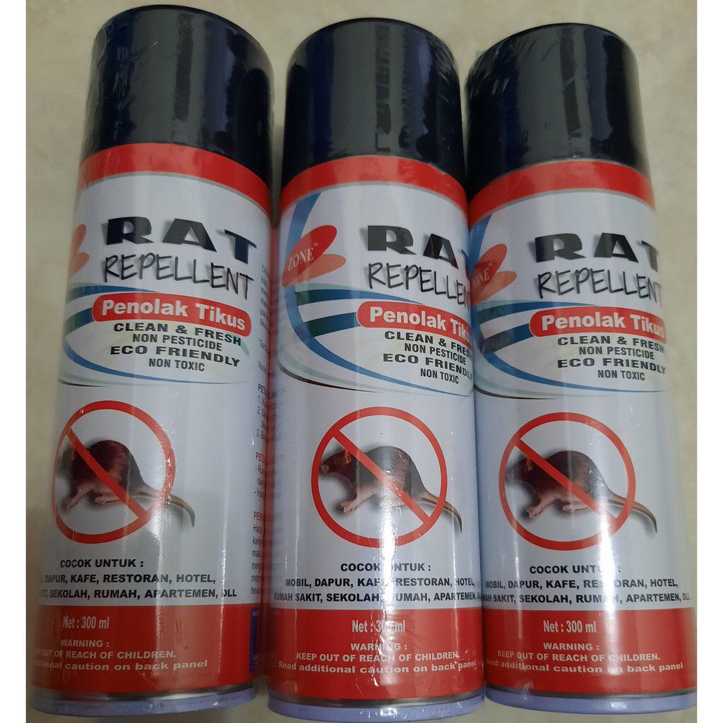 PROMO RAT REPELLENT PENOLAK TIKUS 300ML/PENGUSIR TIKUS SEMPROT SPRAY FC PROMO