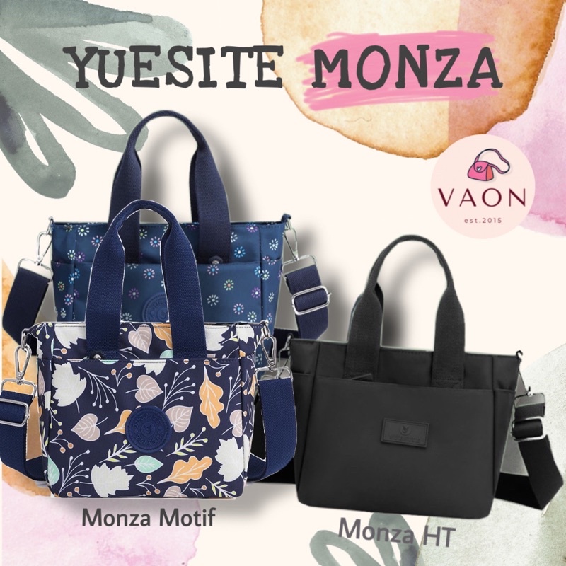 Yuesite Monza Handbag & Crossbody Bag Tas Selempang Tenteng Sling bag