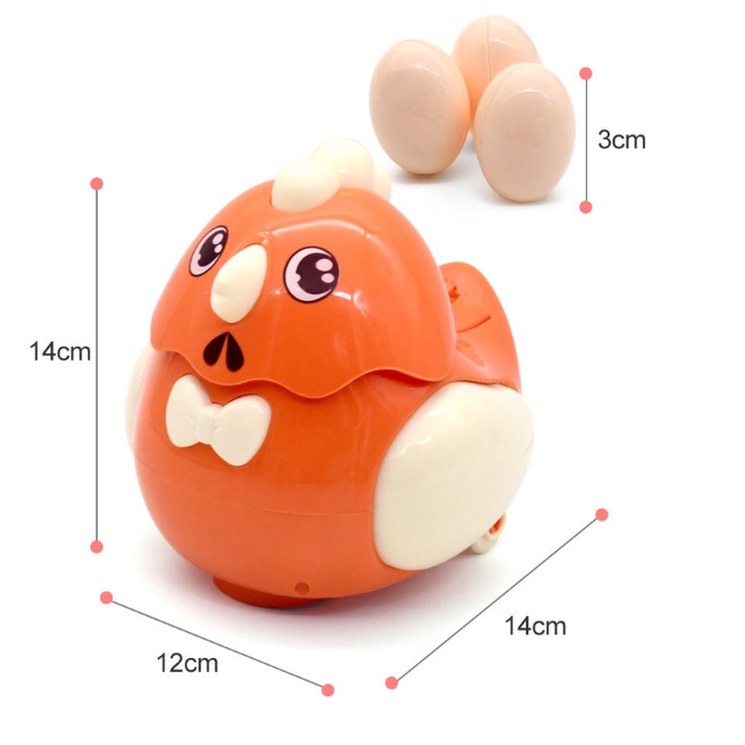 J3 - Mainan ayam bertelur sliding egg hen toy