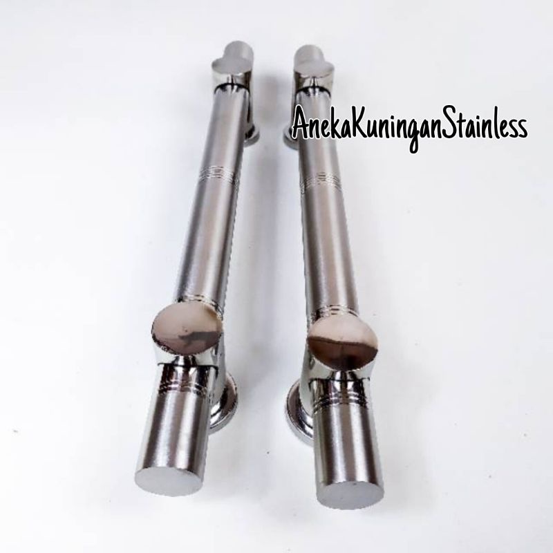 Handle Pintu Rumah stainless Model Suling SPB Gagang Tarikan pintu rumah panjang 45cm handel hendel pintu rumah minimalis