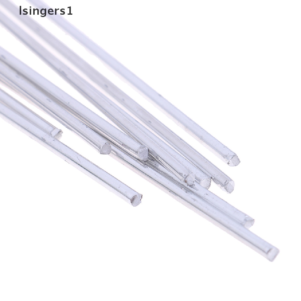 (lsingers1) 10pcs Batang brazing Bahan Aluminum Panjang 50cm Untuk Solder