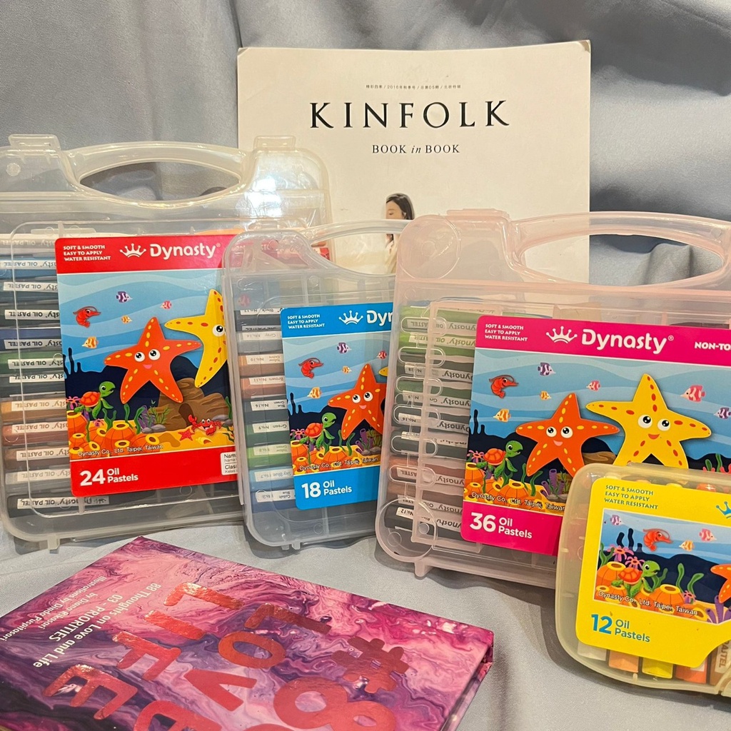 CRAYON PASTEL OIL DYNASTY KRAYON MENGGAMBAR LENGKAP 12/18/24/36 PIECES ALAT MELUKIS ANAK TERLENGKAP STATIONARY HARGA TERJANGKAU BAHAN AWET BISA GROSIR DAN COD