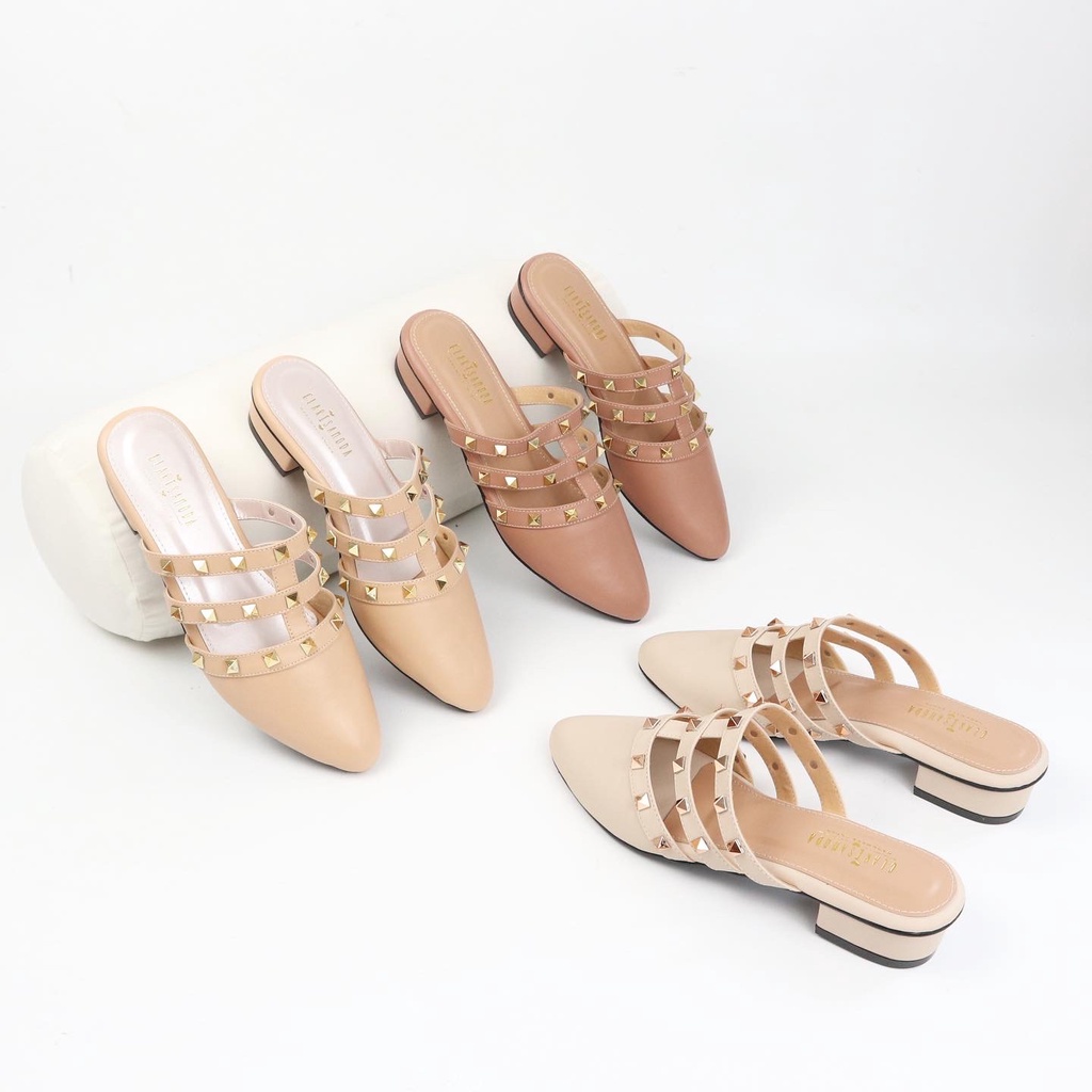 GLARISAMODA Edrea Heels 3cm Mules sandal empuk