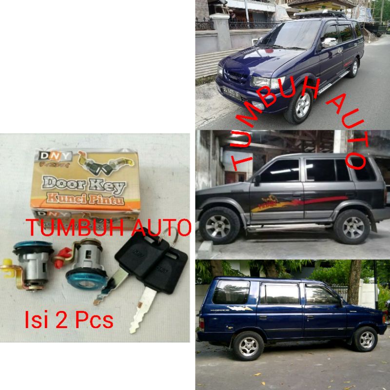 Kunci Pintu Konci Pintu Mobil Door Key 2 Pcs Isuzu Panther Kotak Lama 2.3 2.5 Kapsul Turbo Pickup An