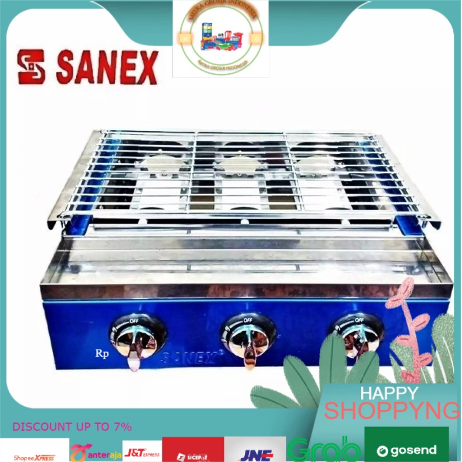 KOMPOR SANEX SOSIS 3 TUNGKU KP03