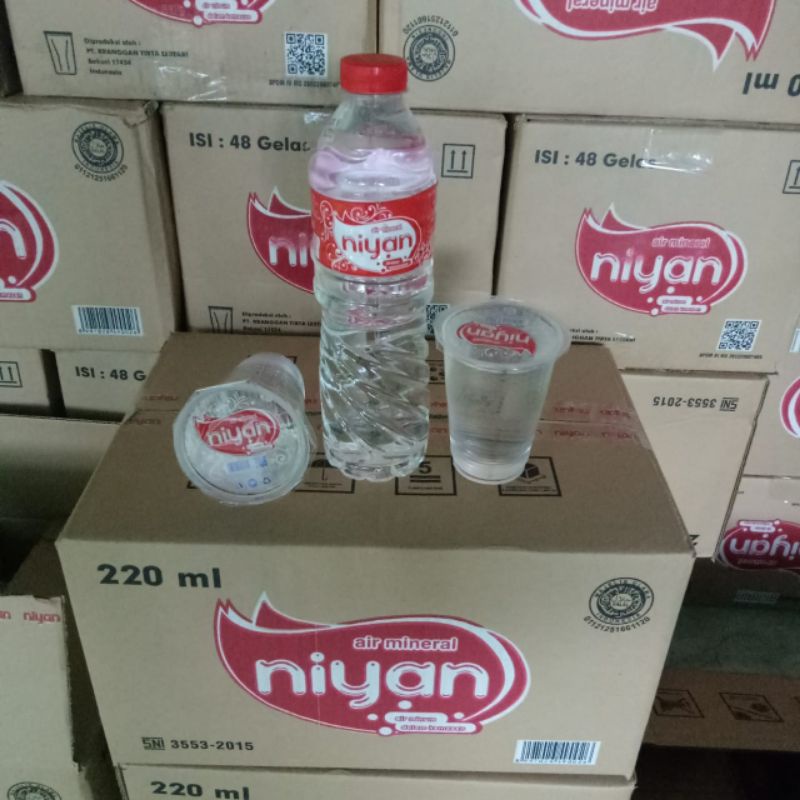 

Air Mineral NIYAN 220ml / Air Mineral ZOOM 220ml