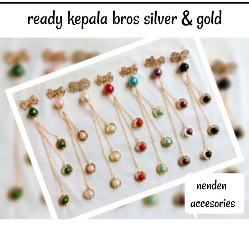 bros dagu mutiara/bros dagu panjang/bros dagu simple