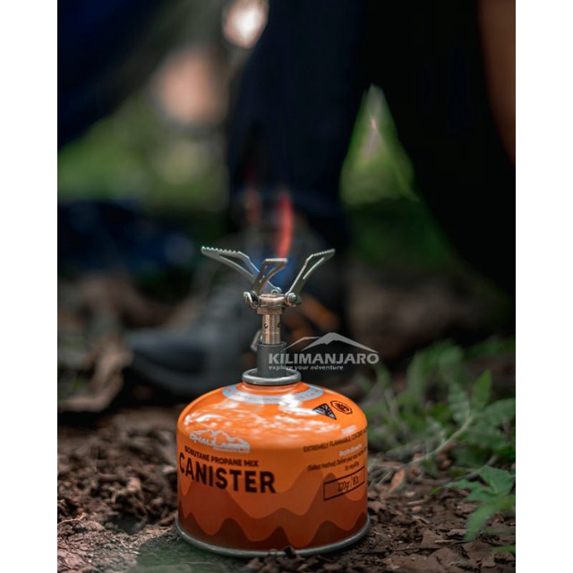 Paket Kompor Ultralight dan Tabung Gas Canister Dhaulagiri Super Hemat