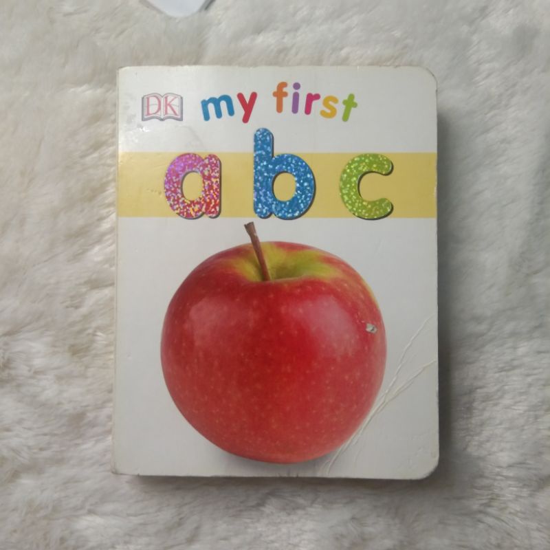 Buku anak boardbook preloved second DK MY FIRST ABC