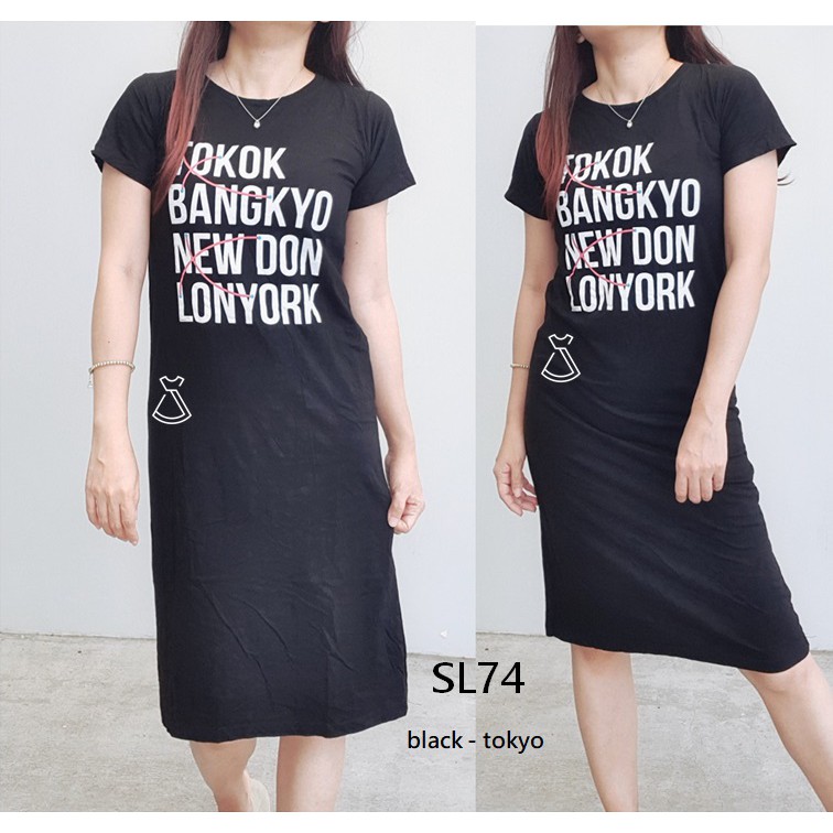 SL74 - DRESS T-SHIRT COTTON STRETCH