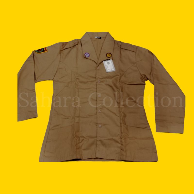 Jual Baju Pramuka Penegak Pembina Wanita Lengan Panjang Shopee Indonesia