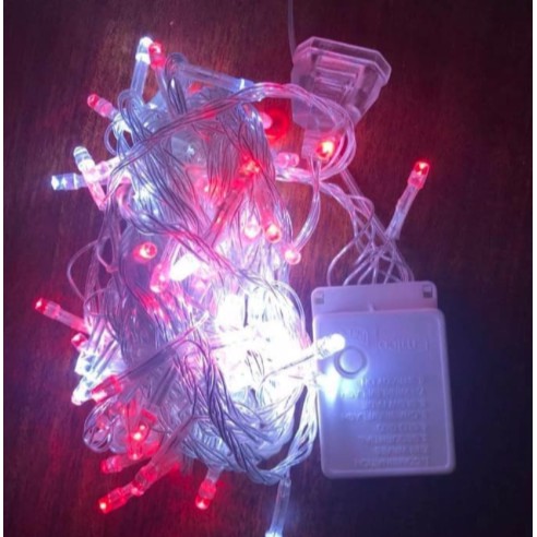 Lampu LED merah putih 17 Agustusan