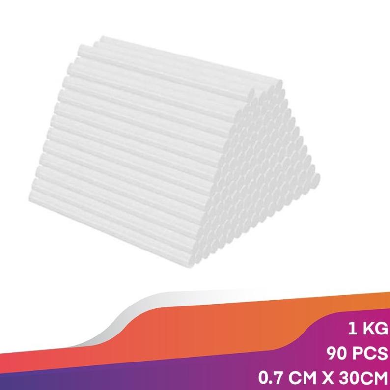 

바 1KG ISI LEM TEMBAK KECIL 30CM GLUE GUN 30CM 80 STICK TAIWAN LEM BAKAR Berkualitas