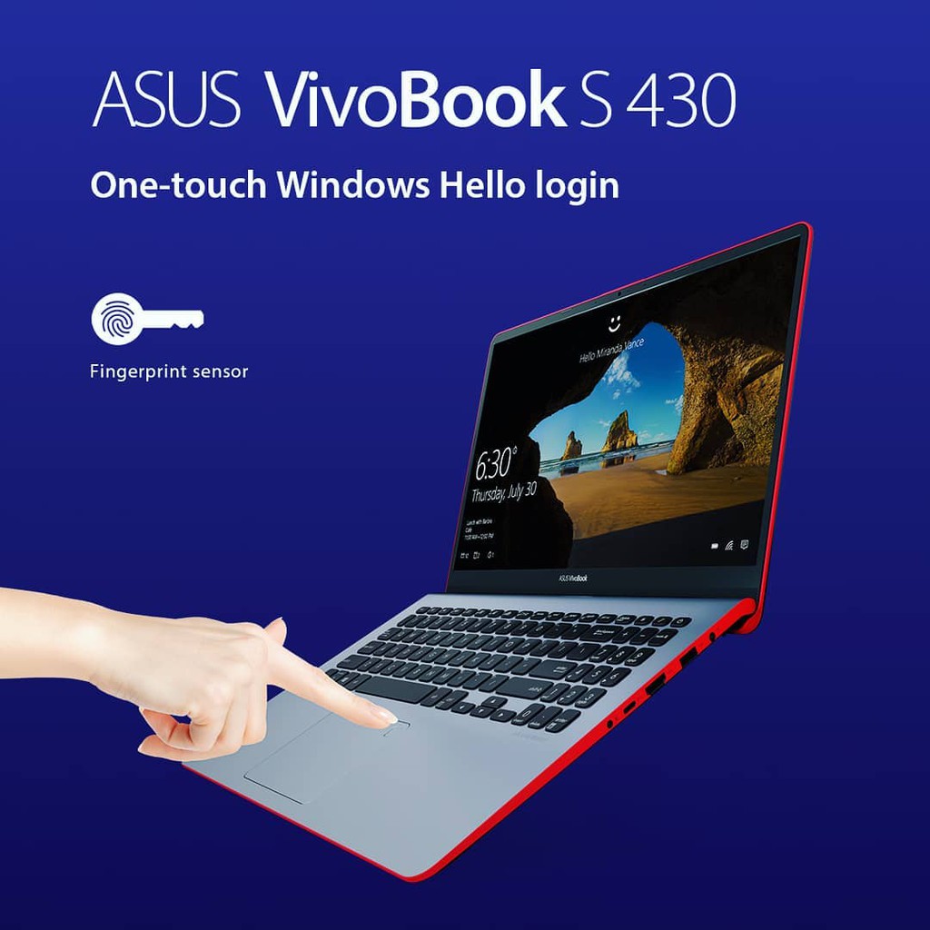 Asus Vivobook S - S430FN Core i7 [ 8GB/ 512GB NVMe/ MX150 2GB/ Win10 ]