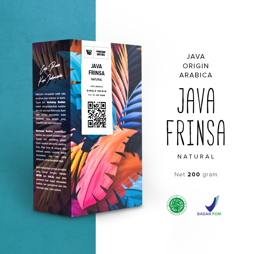 

WorkshopBrother Kopi Arabica Java Frinsa Natural 200gram