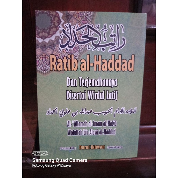 Ratib Al-Haddad dan Terjemahannya Wirdul Latif Ratibul Hadad Buku Wirid Wirdul latif Best Seller