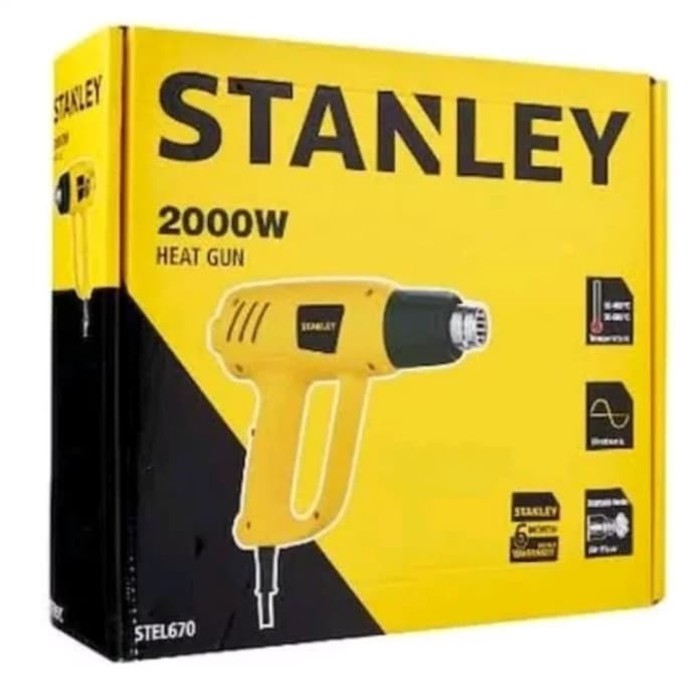 Heat Gun Pistol Tembak Panas Stanley STEL670 2000 Watt