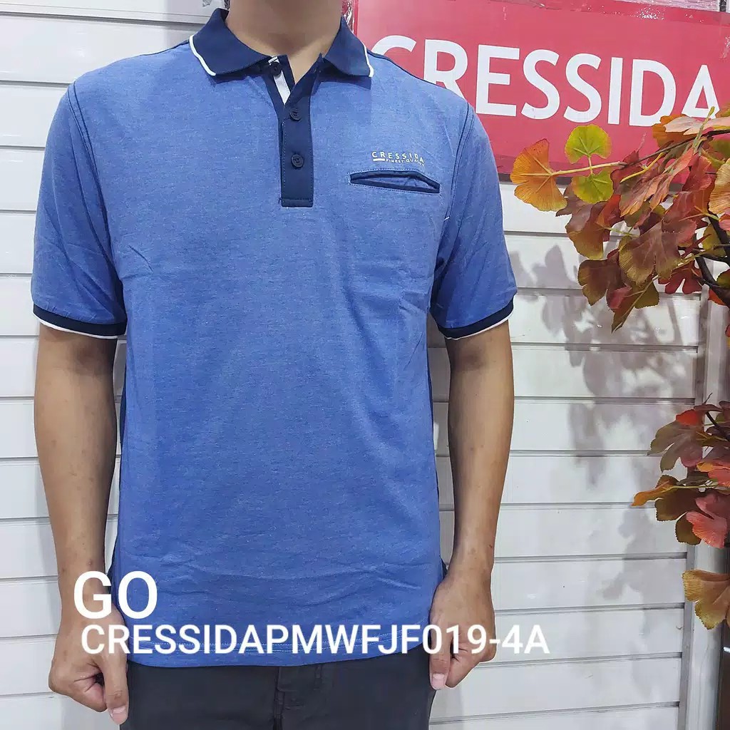 BB Polo Shirt CRESSIDA Original PMWFJF019 4A kaos pria